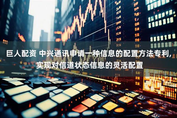 巨人配资 中兴通讯申请一种信息的配置方法专利, 实现对信道状态信息的灵活配置